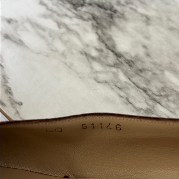 Salvatore Ferragamo | women’s 9 pumps brown crocodile embossed leather cap toe - Picture 5 of 14